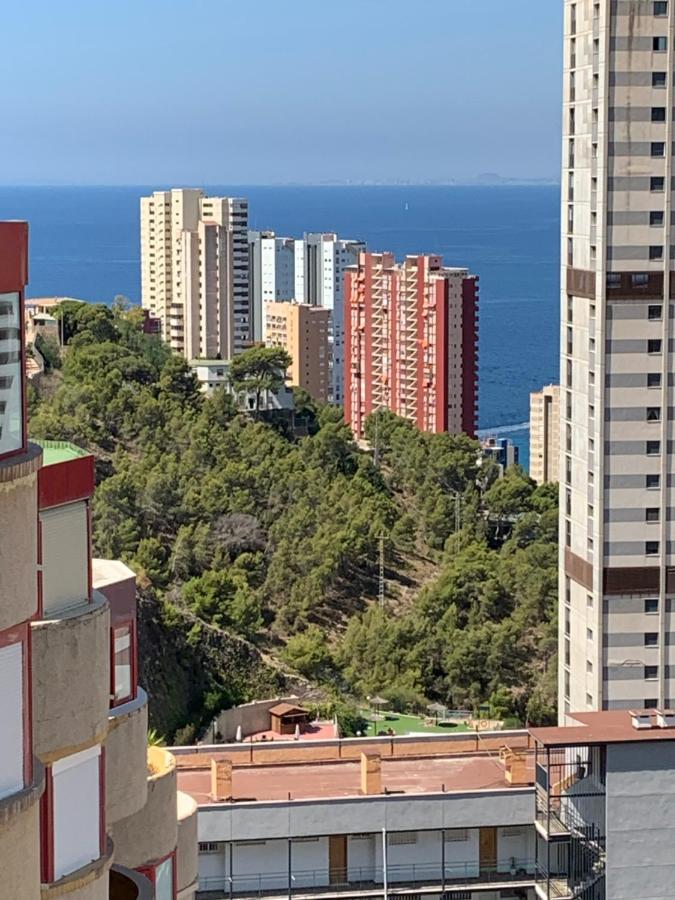 Апартаменти З Чудовим Видом,600 М Пляж Леванте Венідорм Benidorm Dış mekan fotoğraf
