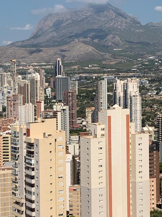 Апартаменти З Чудовим Видом,600 М Пляж Леванте Венідорм Benidorm Dış mekan fotoğraf