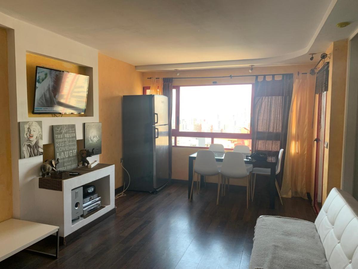 Апартаменти З Чудовим Видом,600 М Пляж Леванте Венідорм Benidorm Dış mekan fotoğraf