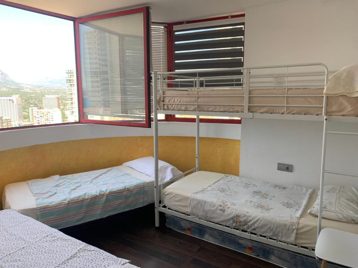 Апартаменти З Чудовим Видом,600 М Пляж Леванте Венідорм Benidorm Dış mekan fotoğraf